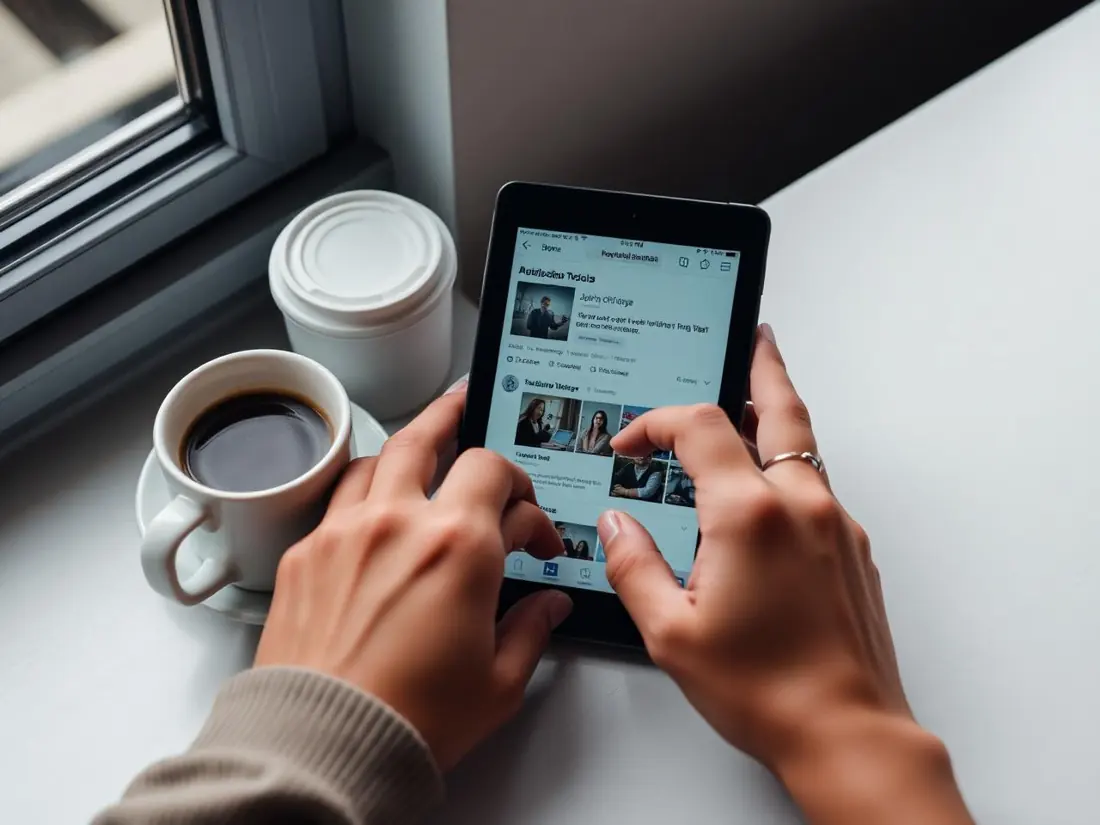 Publicité sur les réseaux sociaux